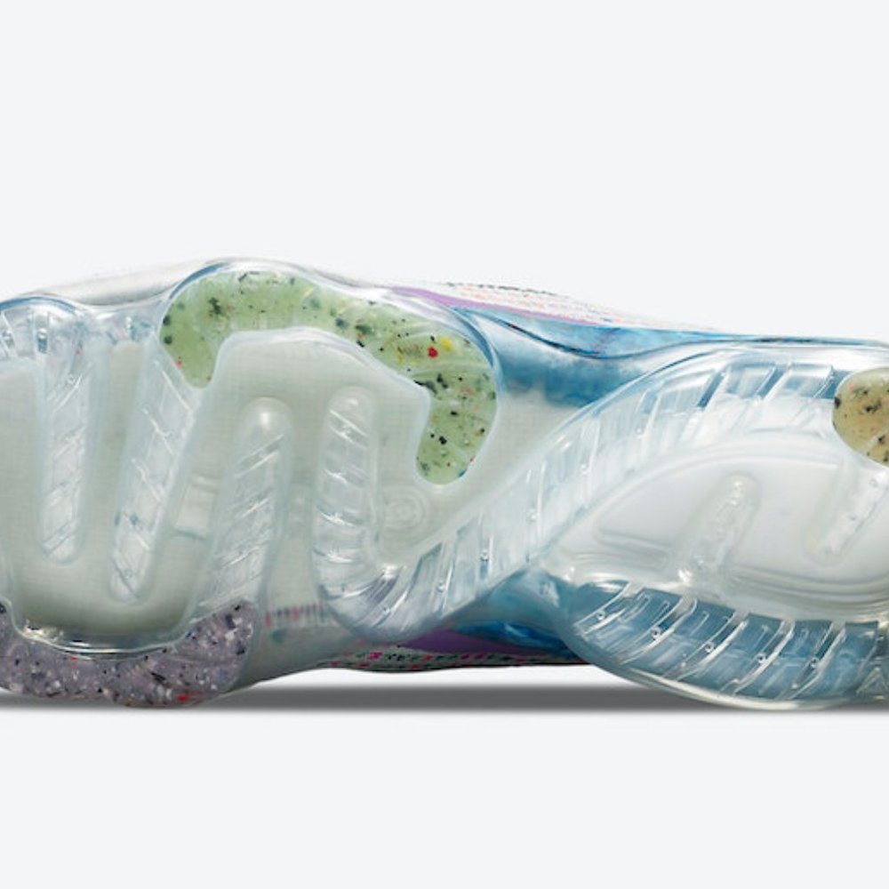 Nike Air VaporMax 2020 Flyknit Running Pure Plat - Picture 3 of 8